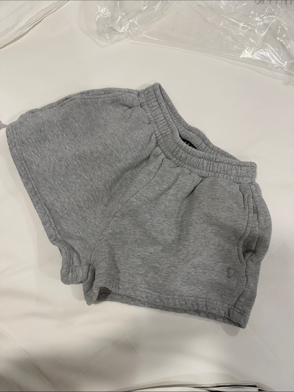 Ksubi Kids Heather Gray Elastic Waist Athletic Shorts